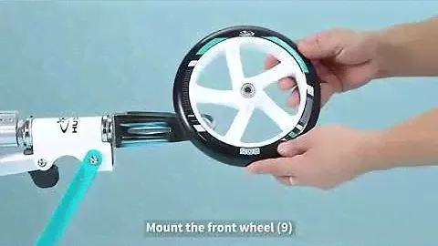 HUDORA Scooter for Kids Ages 6-12 - Scooter for Kids 8 Years and Up, Scooters for Teens 12 Years