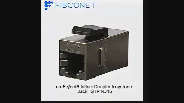 cat5e/cat6 Inline Coupler keystone Jack  STP RJ45 to RJ45 Ethernet Networking Keystone Jack