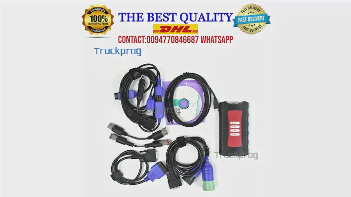 Cummins INLINE 7 Data Link Adapter Cummins Truck Diagnostic Tool with Cummins Insite 8.5/8.7Software