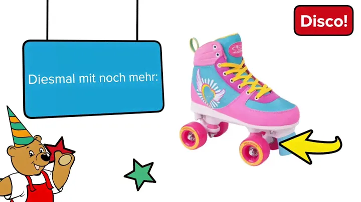 HUDORA - Rollschuh Skate Wonders Gr. 37/38